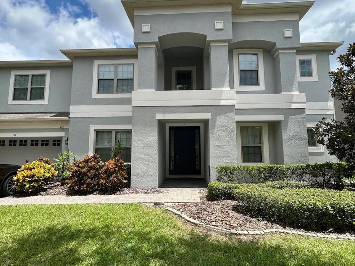 A completed exterior painting project by SkyGlobal