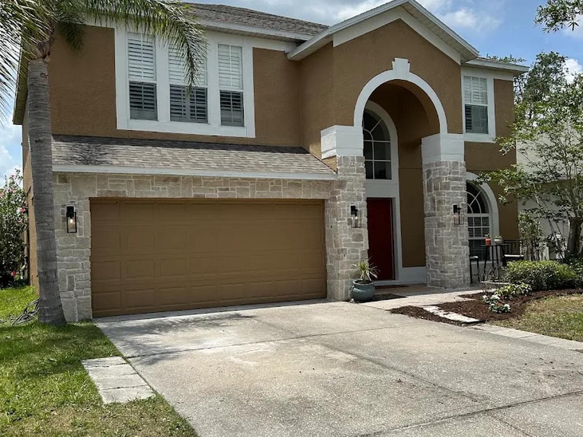 A completed exterior painting project by SkyGlobal