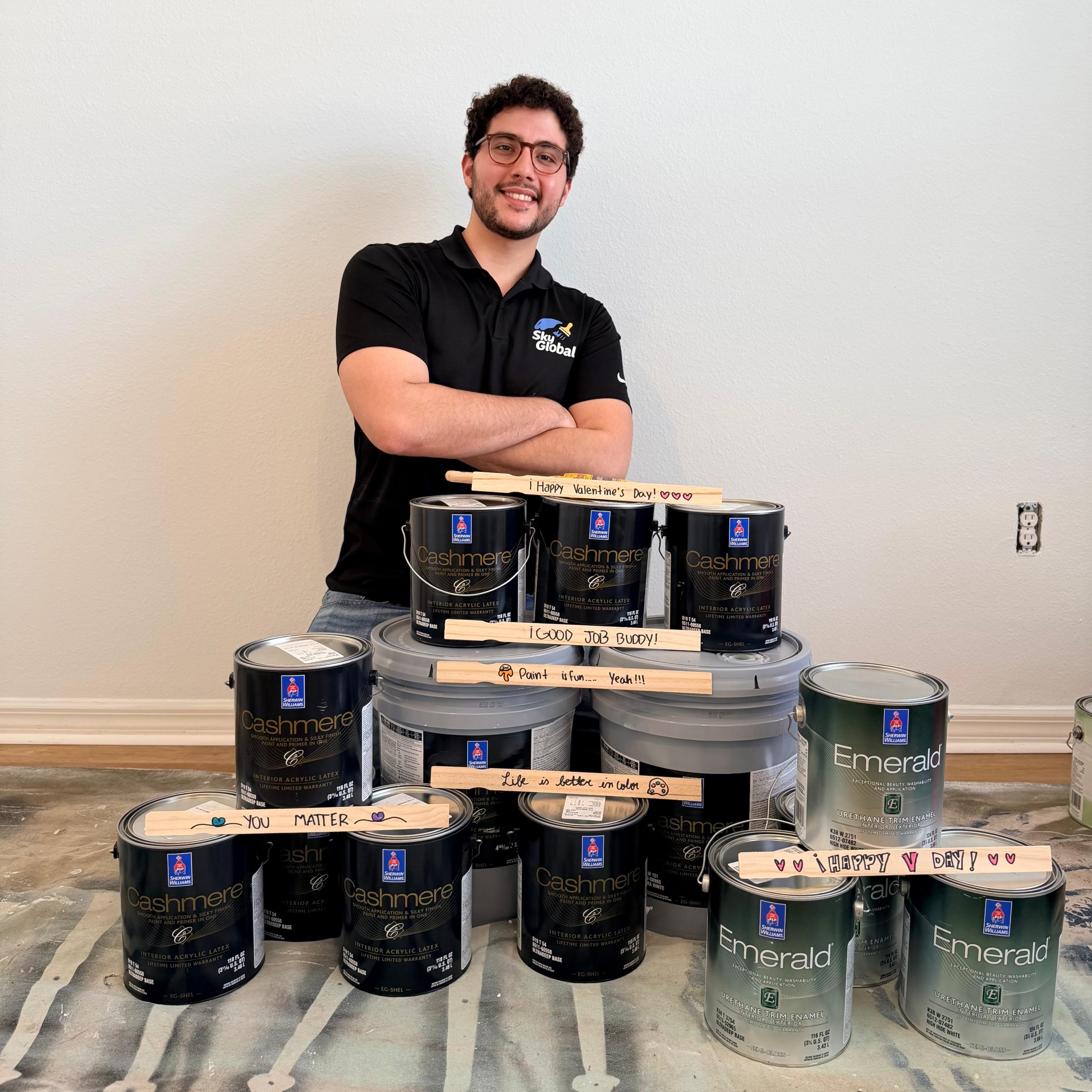 SkyGlobal & Sherwin-Williams Partnership